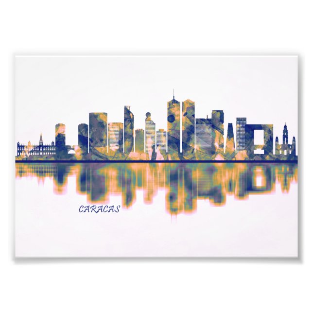Caracas Skyline Fototryck (Framsidan)