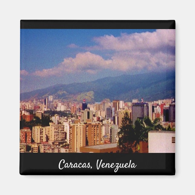 Caracas, Venezuela Magnet (Framsidan)