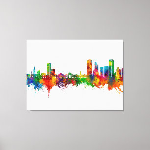 Caracas Venezuela Skyline Canvastryck