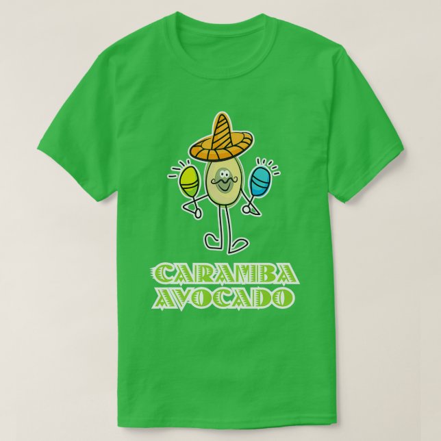 Caramba Avocado Funny Avocado Gift Vegan Gift Clas T Shirt (Design framsida)