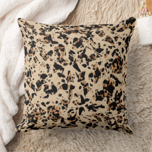 Caramel Abstrakt Mosaic Animal Print Dekorativ kud Kudde