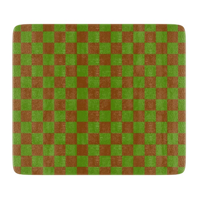 Caramel apple checkered board pattern (Framsidan)