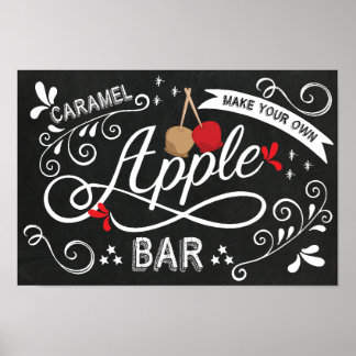 Caramel Apple Pub händelselogg Poster