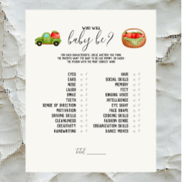 Caramel Apple - Red Vem kommer att vara Baby? Spel