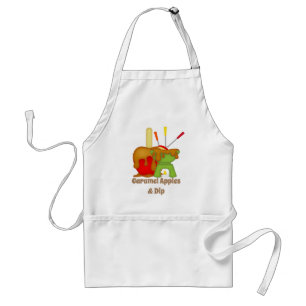 Caramel apples dip vendi apron förkläde