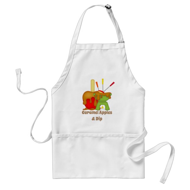 Caramel apples dip vendi apron förkläde (Framsidan)