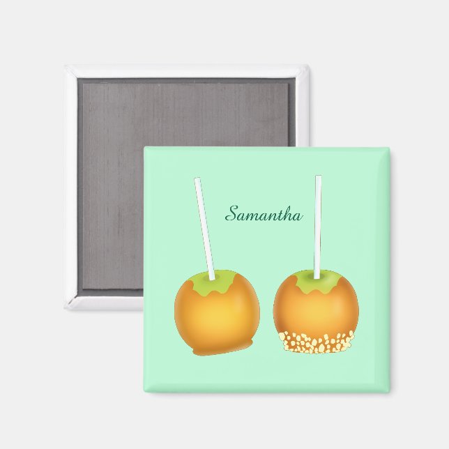 Caramel Apples Magnet (Front/Back)