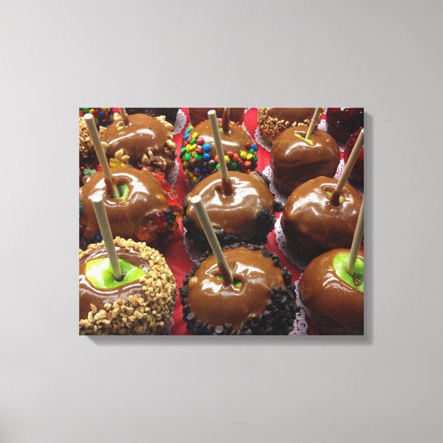 Caramel Apples Wrapped Canvas (Framsida)