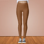 Caramel Cafe Solid Färg Leggings<br><div class="desc">Caramel Cafe Solid Färg</div>
