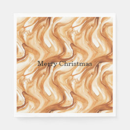 Caramel Carmel Candy Swirls Christmas Pappersservett