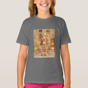 Caramel Kitten Kawaii Doll T Shirt