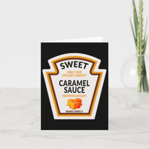Caramel Sauce Halloween Costume 2024 Funny Family Kort