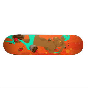 Caramelnöje Skateboard Bräda 20 Cm