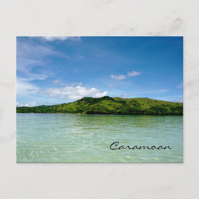 Caramoan Islands - Manlawi Sandbar View Vykort (Framsida)