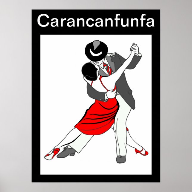 Carancanfunfa Tango Poster (Framsidan)