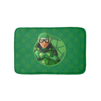 Carapace Grönt Badge Badrumsmatta