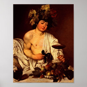 Caravaggio - Adolescent Bacchus Poster