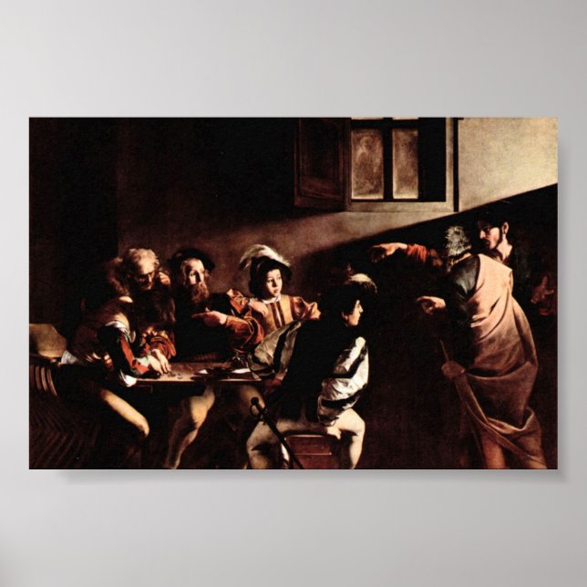 Caravaggio-AppAppeal of St. Matthew Poster (Framsidan)