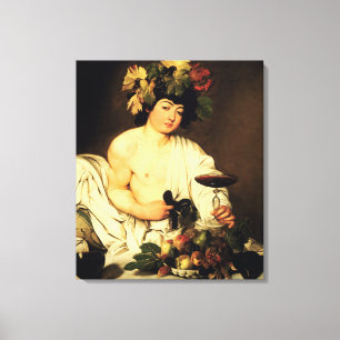 Caravaggio Bacchus Canvastryck
