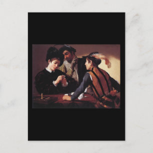 Caravaggio Cardsharps Vykort