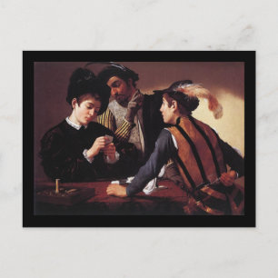 Caravaggio Cardsharps Vykort