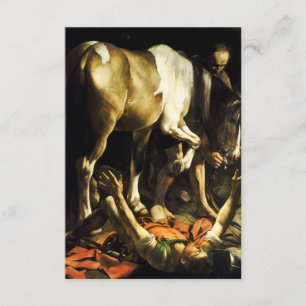 Caravaggio Conversion av St. Paul-inbjudningar Inbjudningar