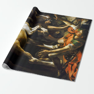 Caravaggio Conversion på vägen till Damaskus Presentpapper