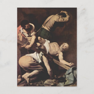 Caravaggio- Crucifixion Saint Peter Vykort