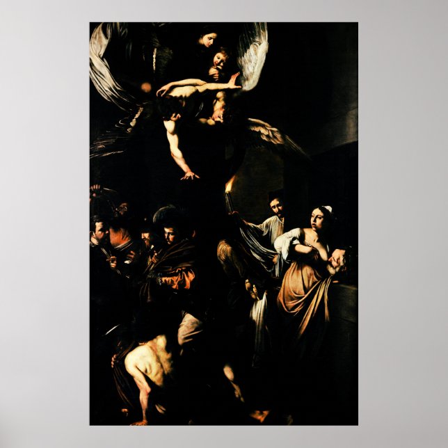 Caravaggio: De sju Mercy-verken Poster (Framsidan)