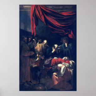 Caravaggio död av oskulden poster