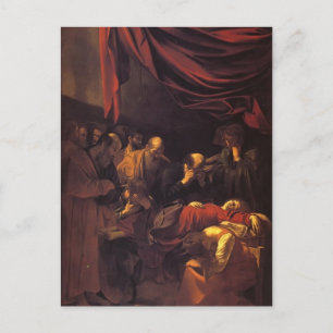 Caravaggio- döden av oskulden vykort