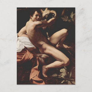 Caravaggio- John Baptist Vykort