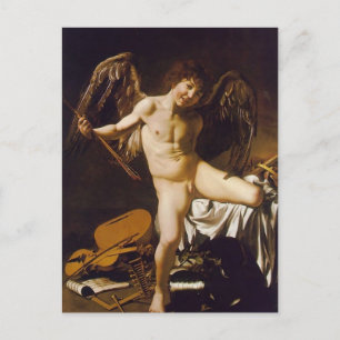 Caravaggio-Kärlek Victorious Vykort