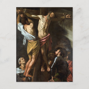 Caravaggio Korsfästelsen av Andreas Vykort