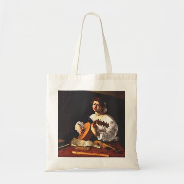 Caravaggio - Lute Player Tygkasse (Framsidan)