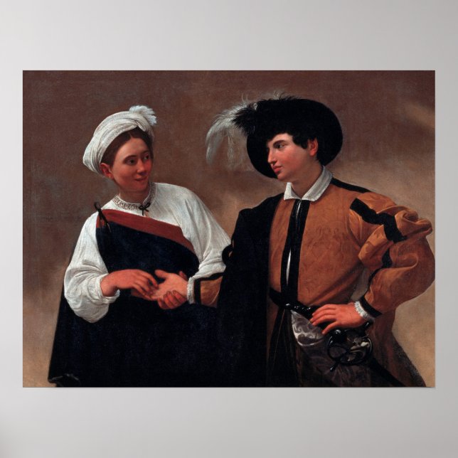 Caravaggio - Lycka Poster (Framsidan)