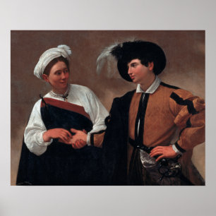 Caravaggio - Lycka till Poster