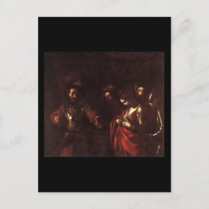 Caravaggio Martyrdom of St Ursula Vykort
