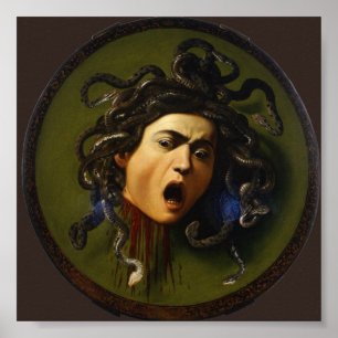 Caravaggio Medusa Fine Art Poster