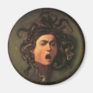 Caravaggio - Medusa - klassikeritalienarekonstverk Magnet