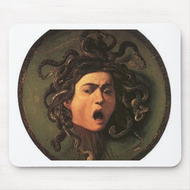 Caravaggio - Medusa - klassikeritalienarekonstverk Musmatta (Framsidan)