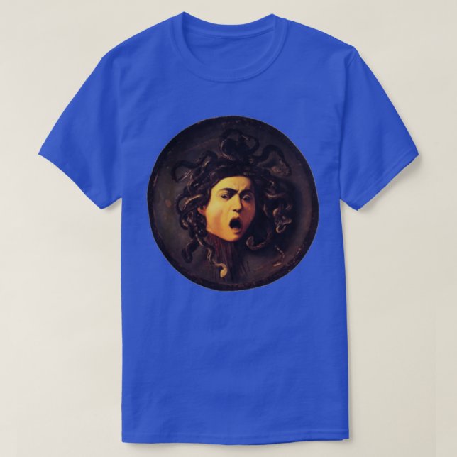 caravaggio-medusallhuvud t shirt (Design framsida)