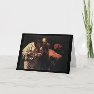 Caravaggio misstrogenheten av Sanktt Thomas Kort