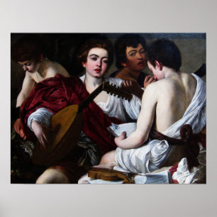 Caravaggio - Musician Poster