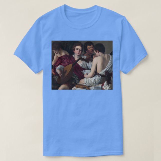 Caravaggio Musician T Shirt (Design framsida)