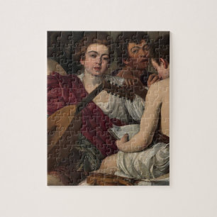 Caravaggio - musikerna - klassikerkonstverk pussel