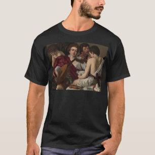 Caravaggio - musikerna - klassikerkonstverk tee