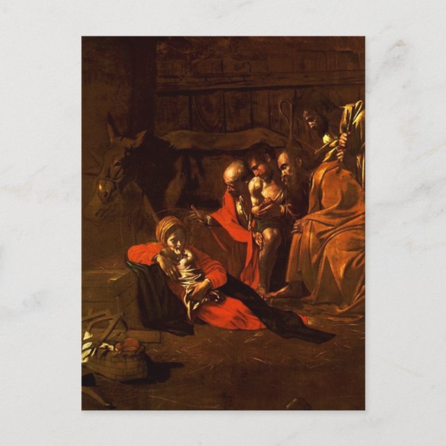 Caravaggio Postcard:s anpassning av Shepherdsen Vykort (Framsida)
