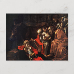 Caravaggio:s anpassning av Shepherdsen (1609) Vykort