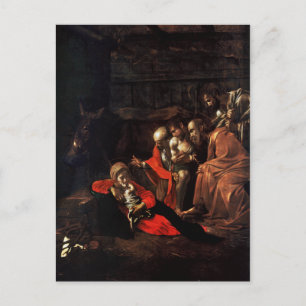 Caravaggio:s anpassning av Shepherdsen (1609) Vykort
